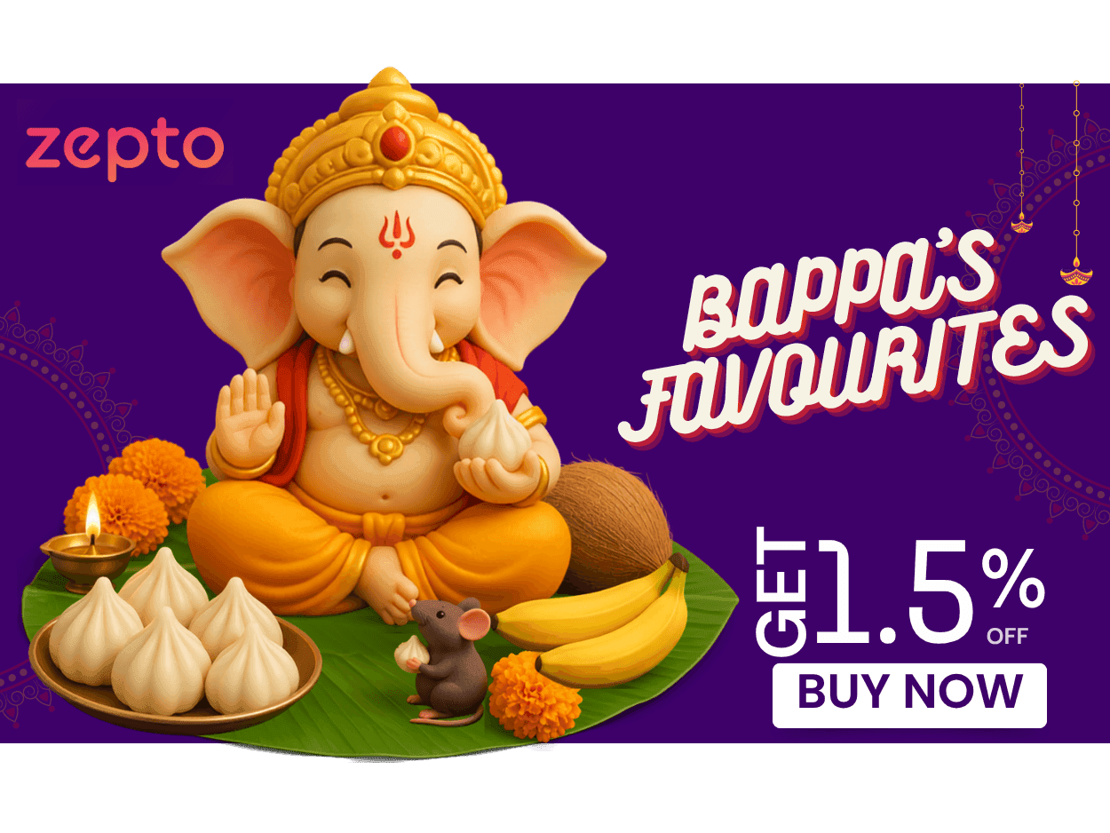 Zepto Gift Card at 1.5% off